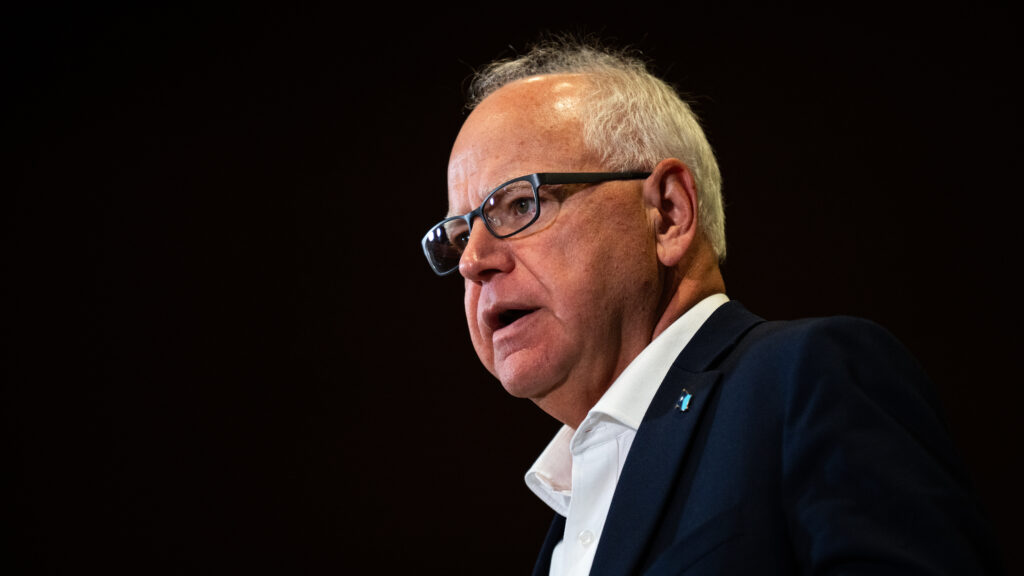 Harris' vice presidential candidate Tim Walz on health care and abortion